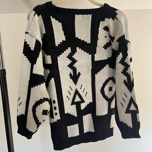 vintage knit sweater
